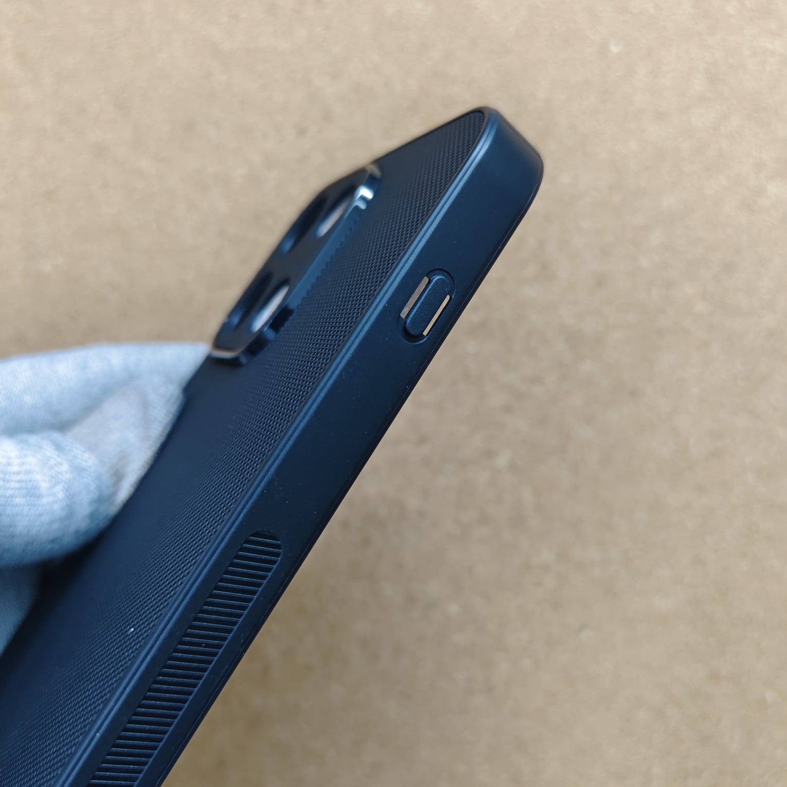 Oneplus Nord 6 Black Silicon Dotted Texture Back Cover - Image 5