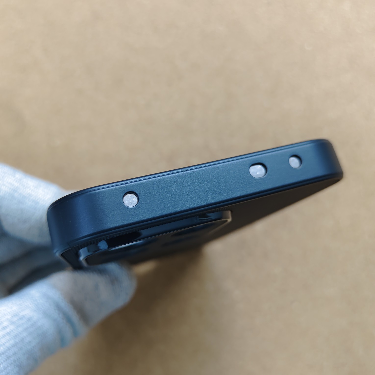 Oneplus Nord 6 Black Silicon Dotted Texture Back Cover - Image 6