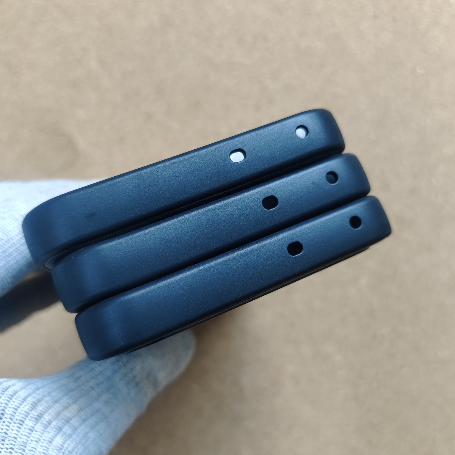 Oppo F33 Pro Premium Leather Finish Back Cover - Image 5