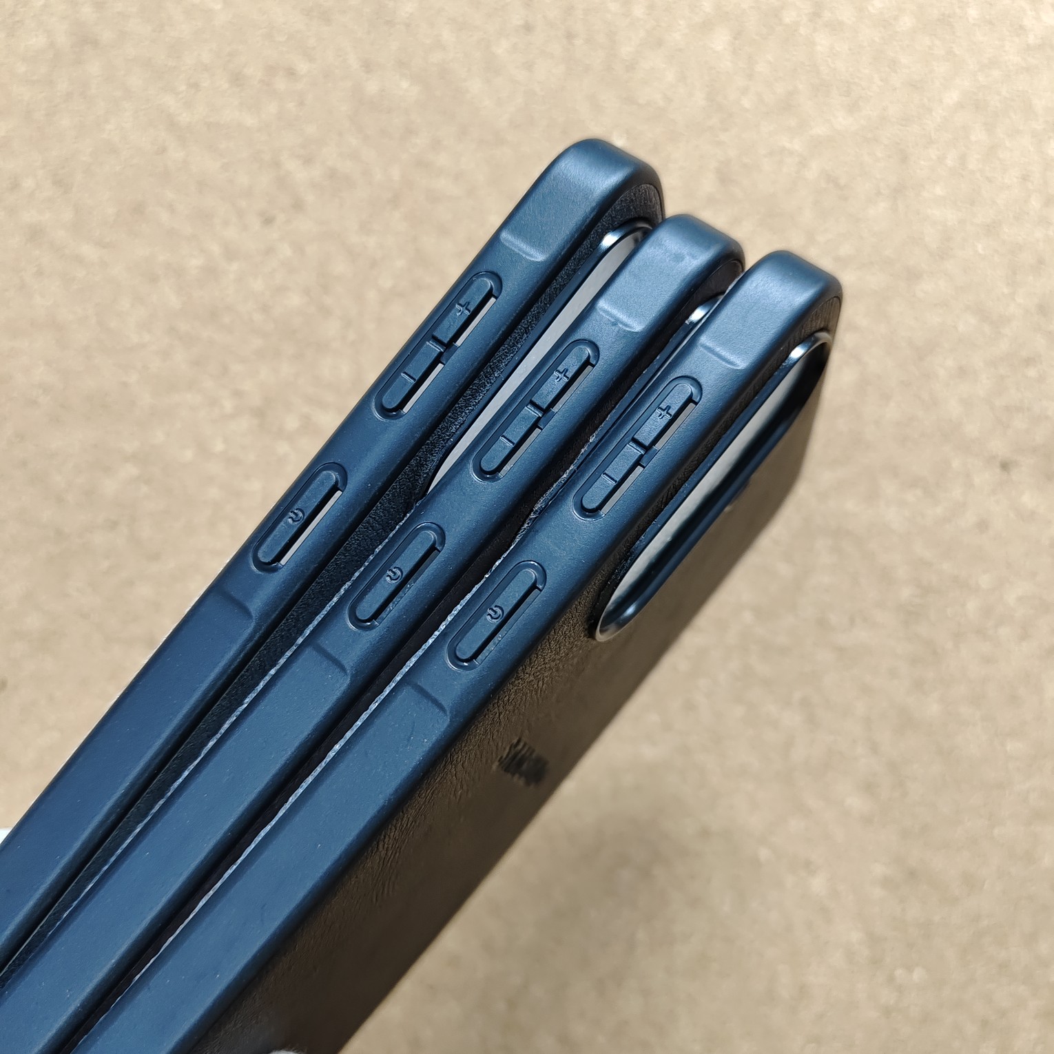 Samsung Galaxy A37 Premium Leather Finish Back Cover - Image 3