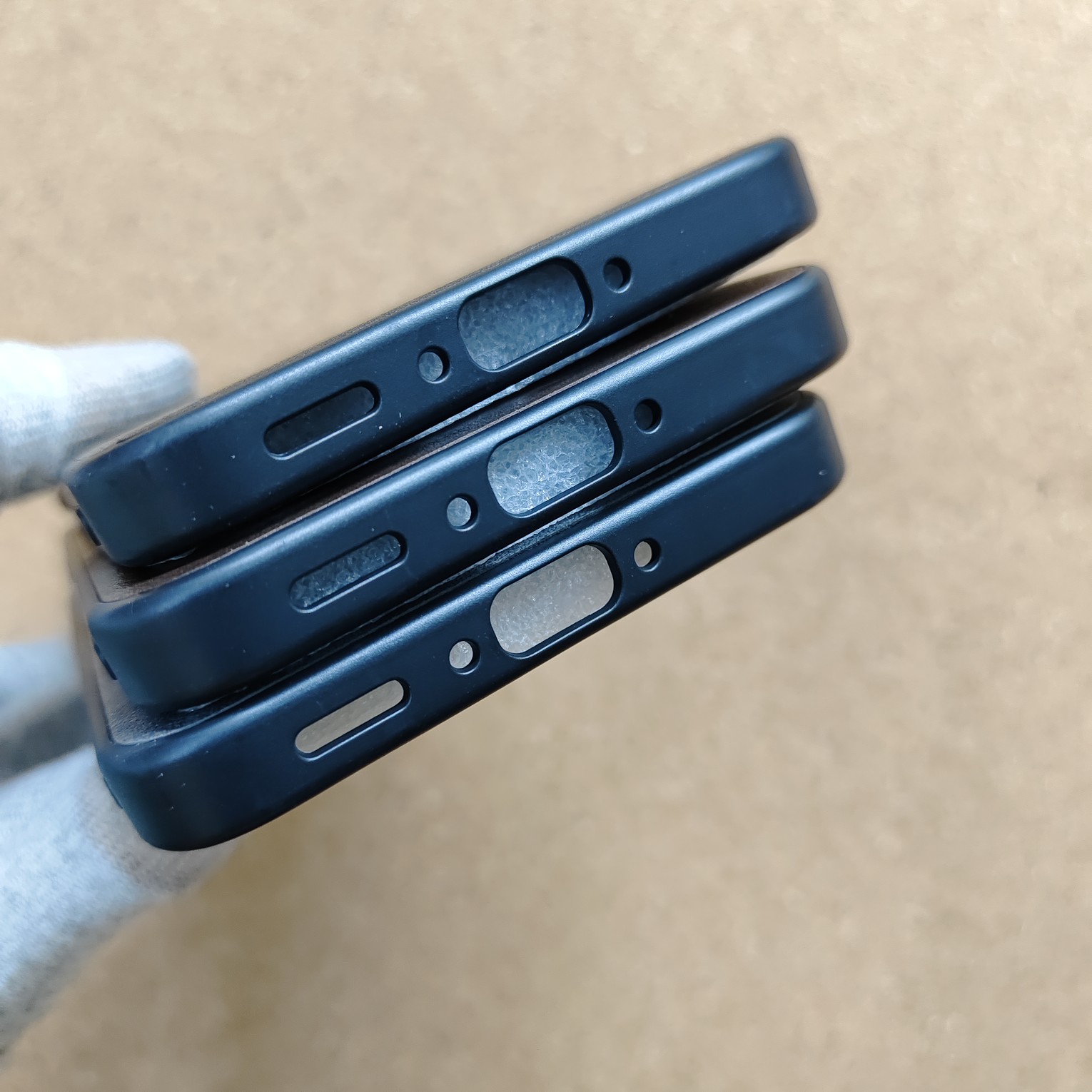 Samsung Galaxy A37 Premium Leather Finish Back Cover - Image 4