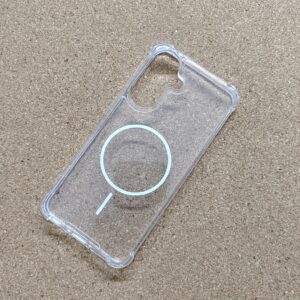 Samsung Galaxy A37 Shockproof Silicon Transparent Back Cover No Magsafe