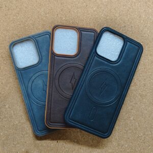 Oppo Reno 14 Premium Puffer Leather Magsafe Back Cover