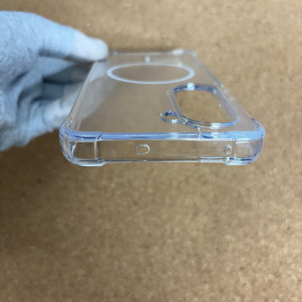 OnePlus Nord CE 6 Lite Shockproof Silicon Transparent Back Cover No Magsafe - Image 3