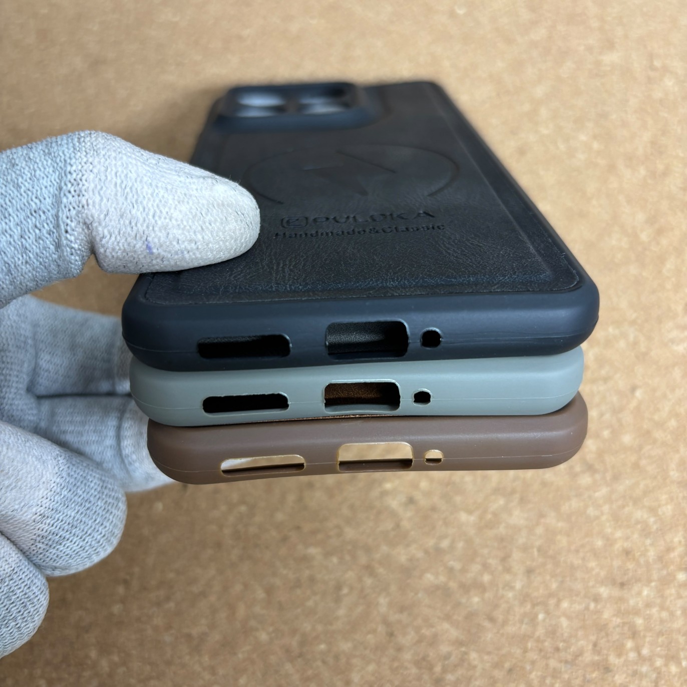 Moto Edge 70 Fusion Luxury Leather Back Cover with No Magsafe - Image 7