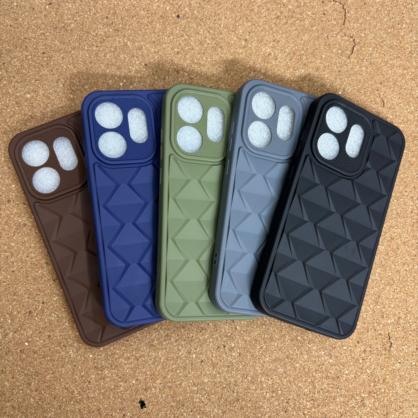 Oppo Reno 16 Diamond Design Silicon Back Cover
