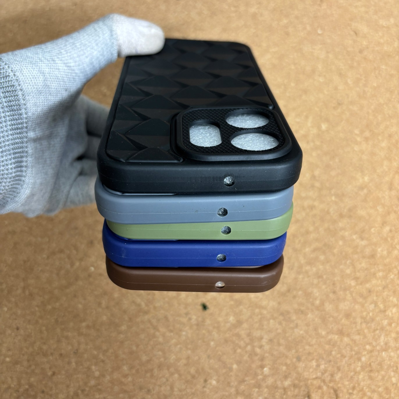 Oppo Reno 16 Diamond Design Silicon Back Cover - Image 5