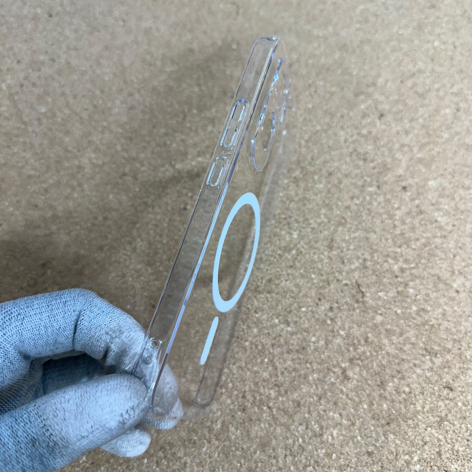Vivo T5 Pro Crystal Magsafe PC Hard Back Cover - Image 3