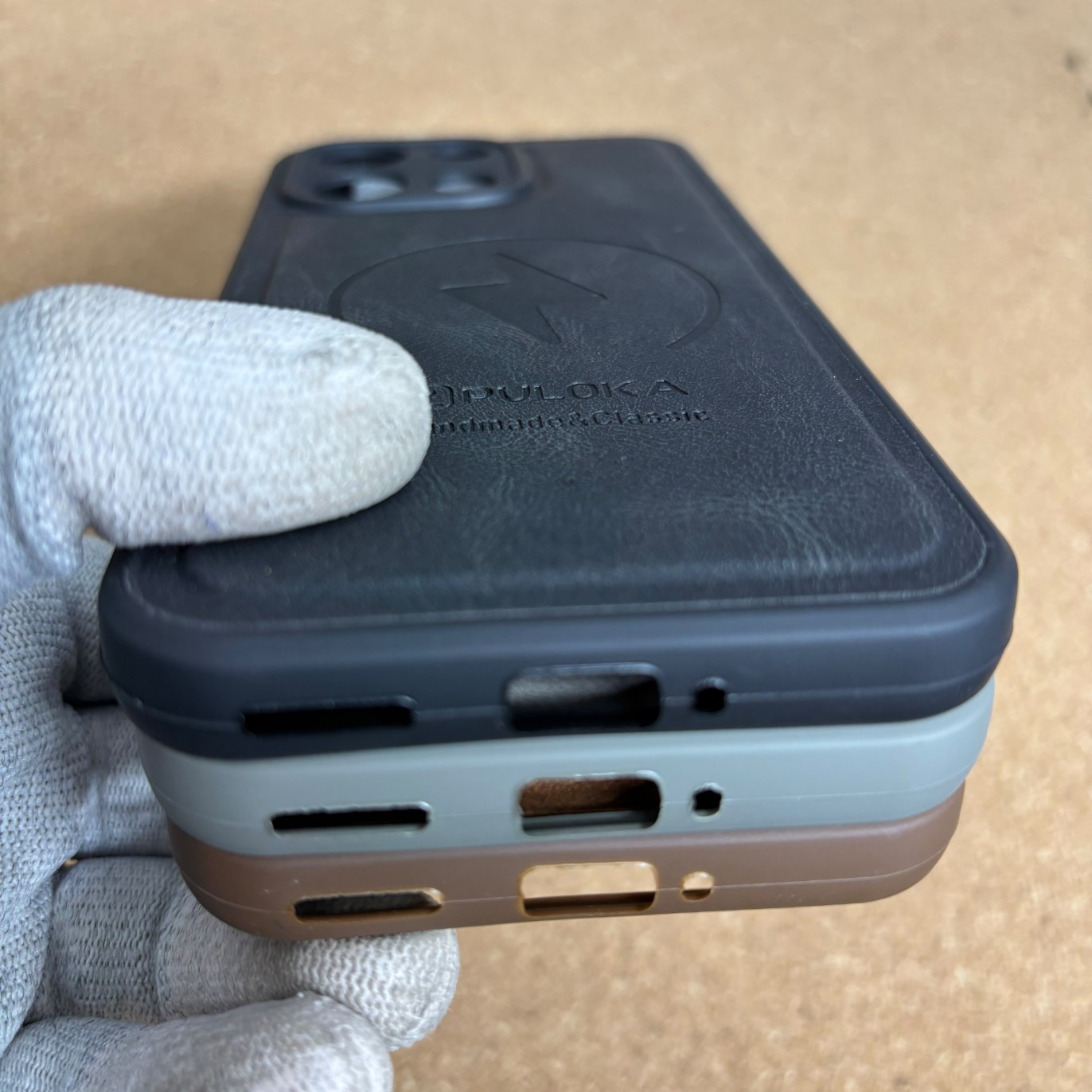 OnePlus Nord 6 Leather Back Cover with No Magsafe - Image 4