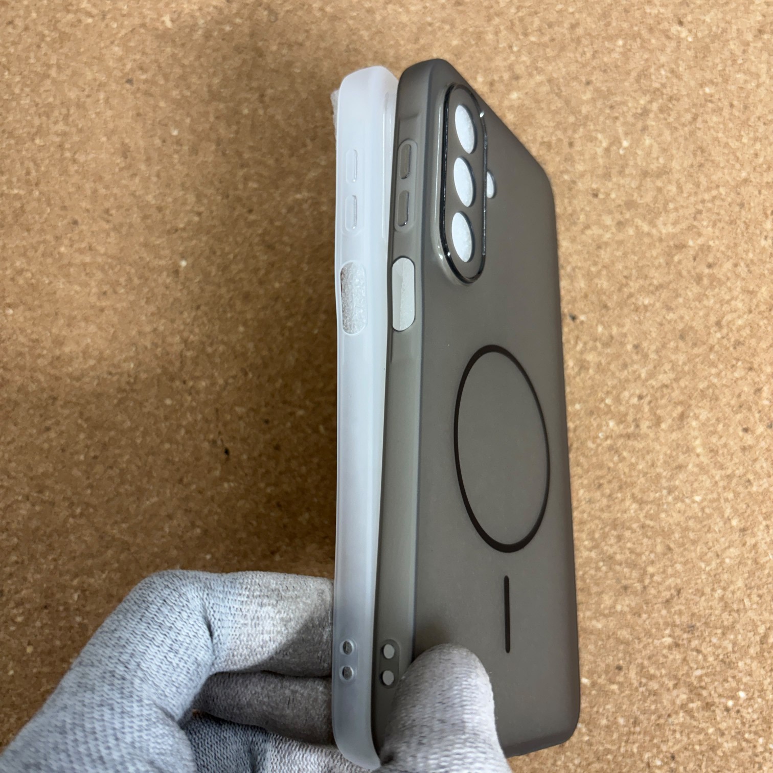 Samsung A27 Paper Shadow Silicon Back Cover No Magsafe - Image 5