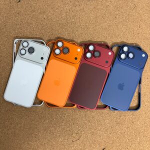 iPhone 17 Convertor 17 Pro OG Luxury Hard Frame Convertor Back Cover