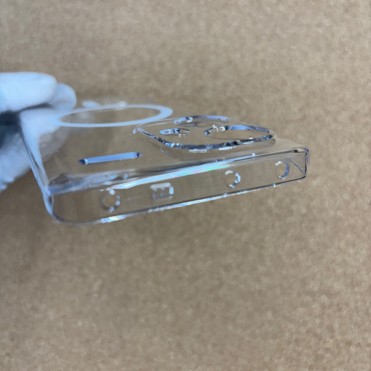 Redmi Note 13 Pro Plus Crystal Magsafe PC Hard Back Cover - Image 6
