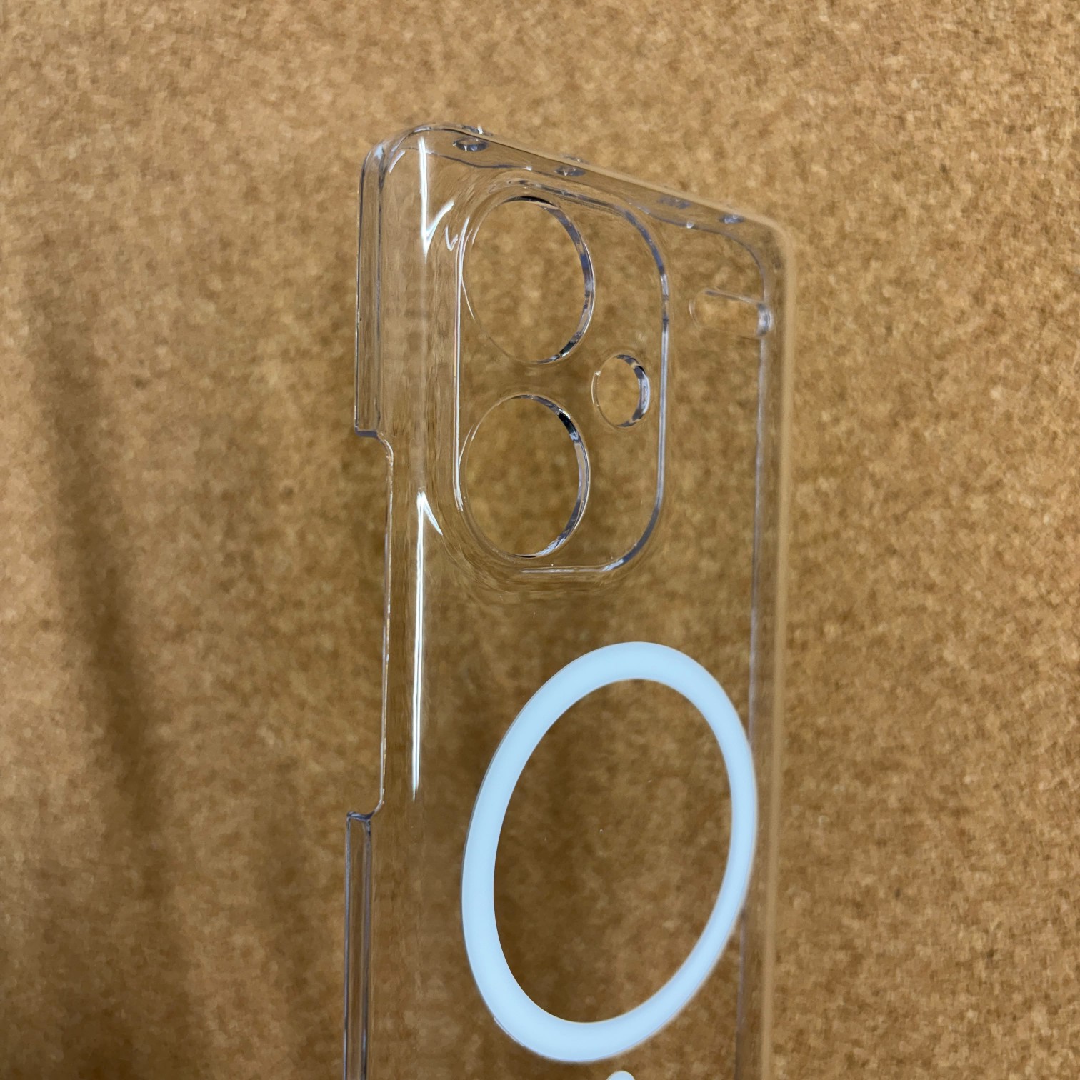 Redmi Note 13 Pro Plus Crystal Magsafe PC Hard Back Cover - Image 7