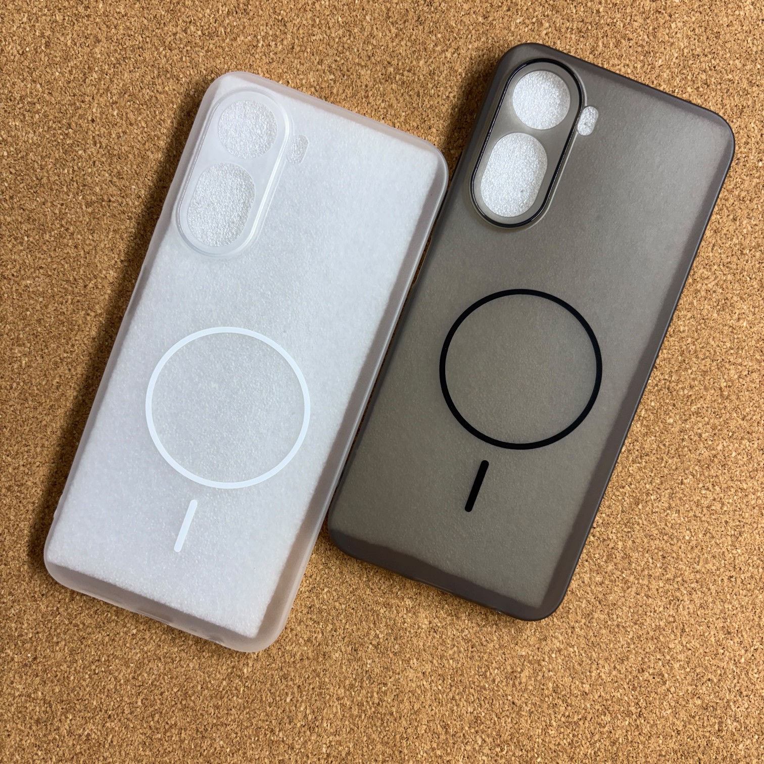 Redmi A7 Pro 5G Paper Shadow Silicon Back Cover No Magsafe