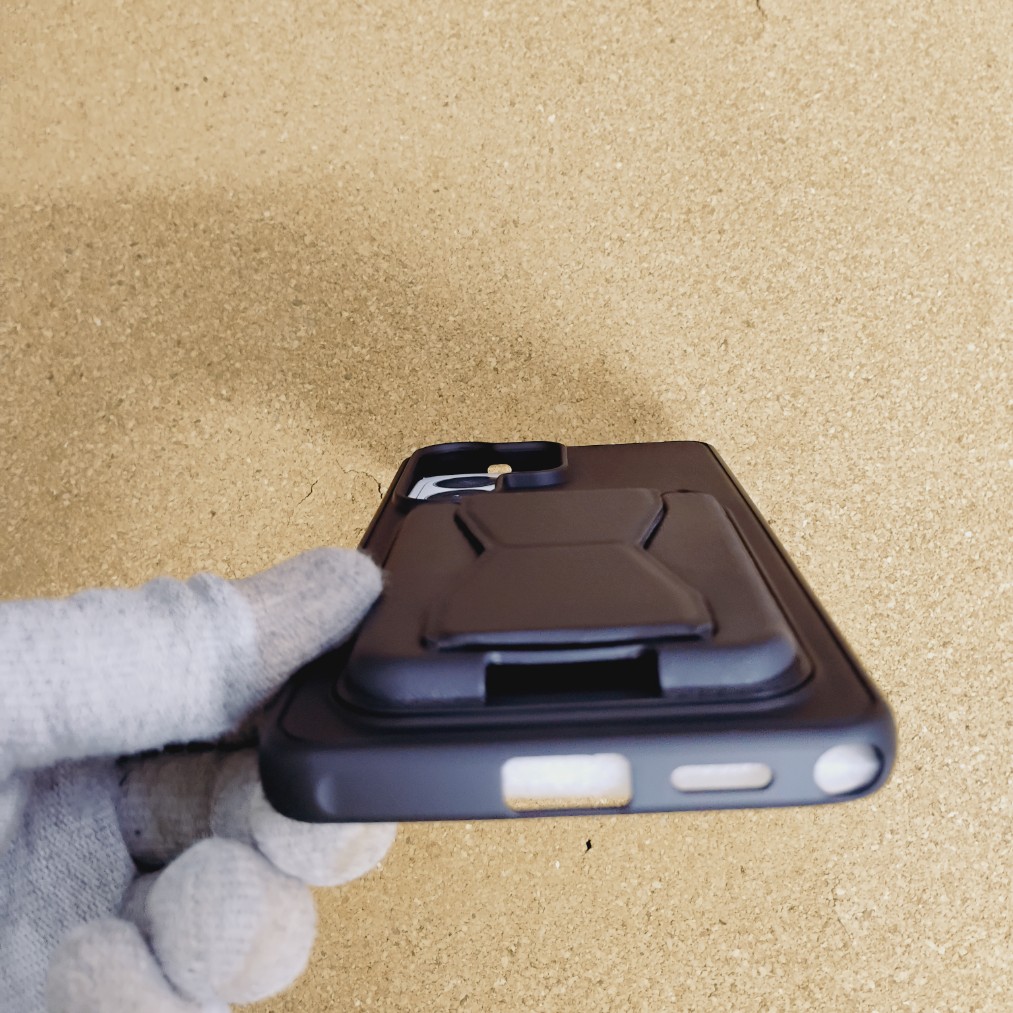 Samsung S26 Ultra Premium Leather Magnetic Pocket Back Cover - Image 5