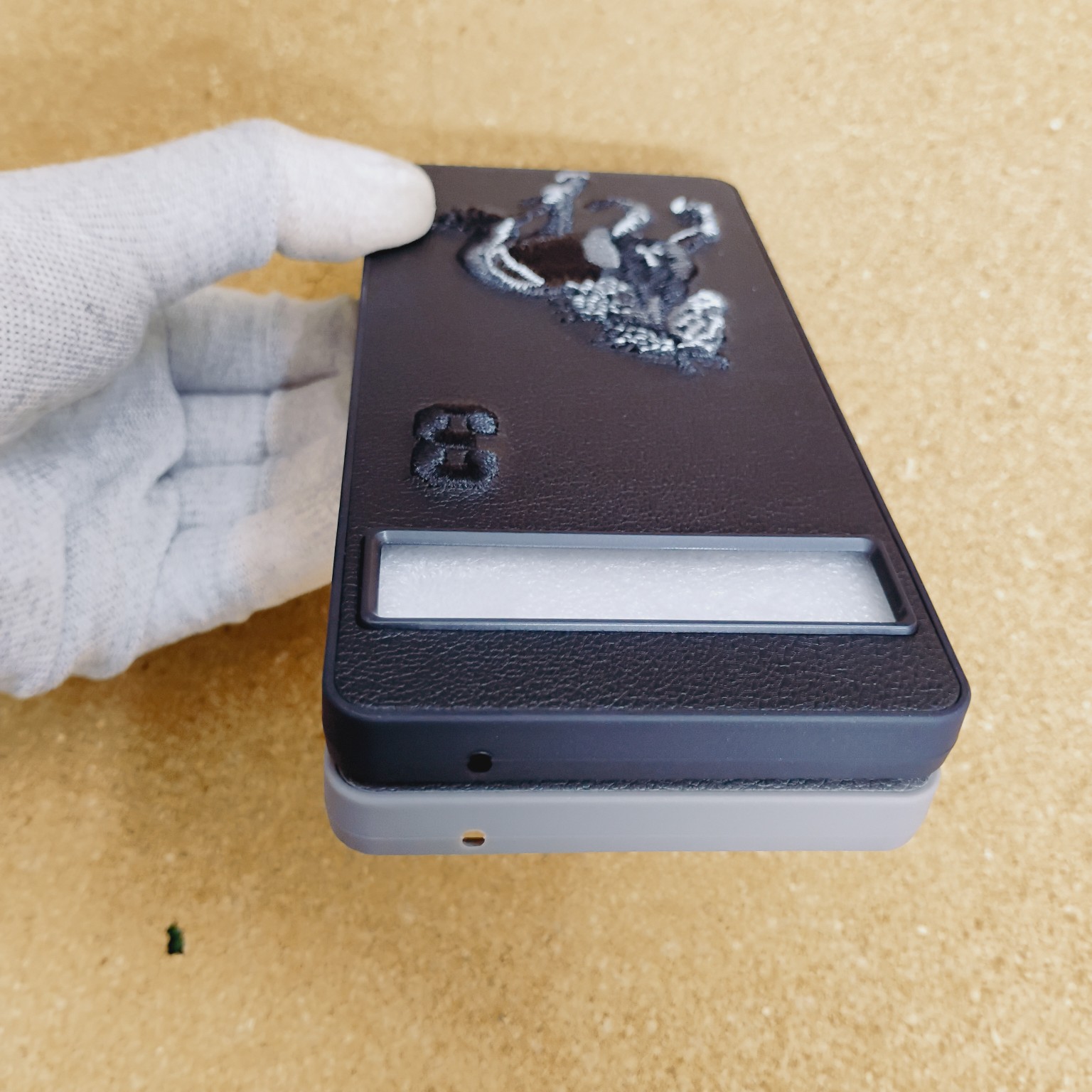 Google Pixel 7A Premium Polo Leather Back Cover - Image 3