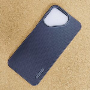 Tecno Pova 8 Black Nilkin Back Cover With Cloth Inside