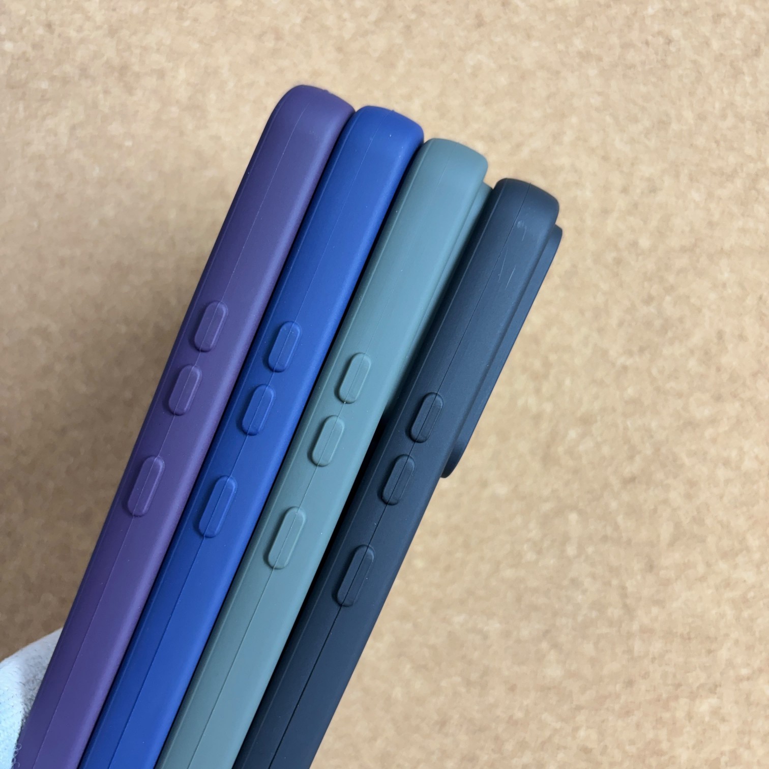 Moto Edge 70 Max Silicon Back Cover With Soft Cloth inside - Image 6
