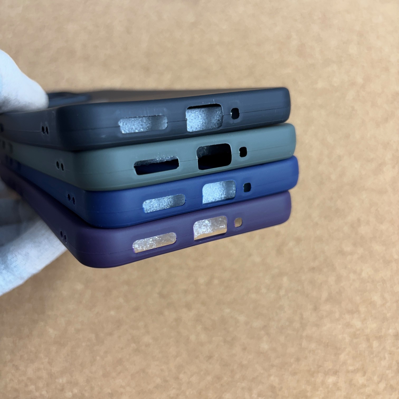 Moto Edge 70 Max Silicon Back Cover With Soft Cloth inside - Image 7