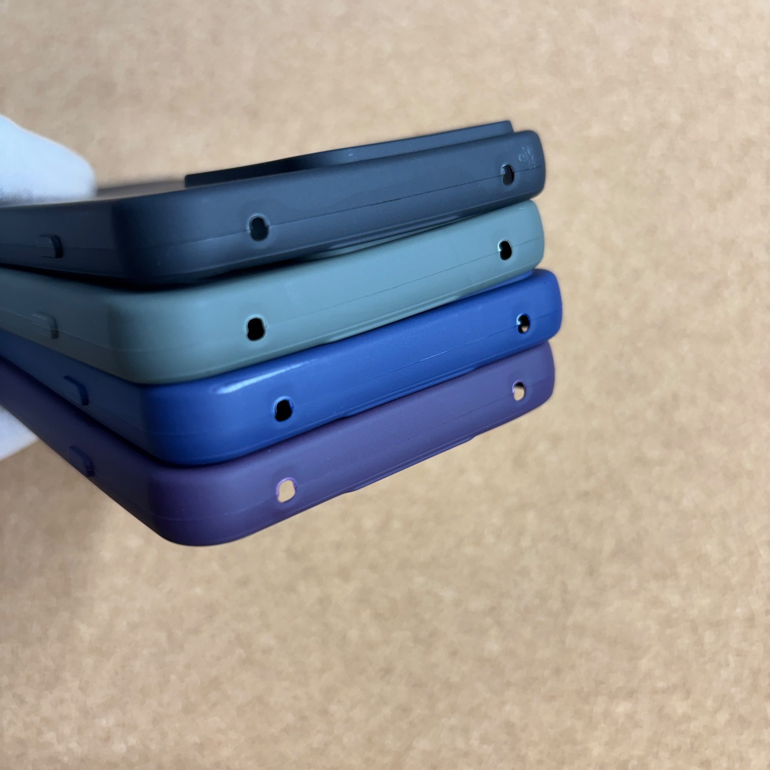 Moto Edge 70 Max Silicon Back Cover With Soft Cloth inside - Image 3