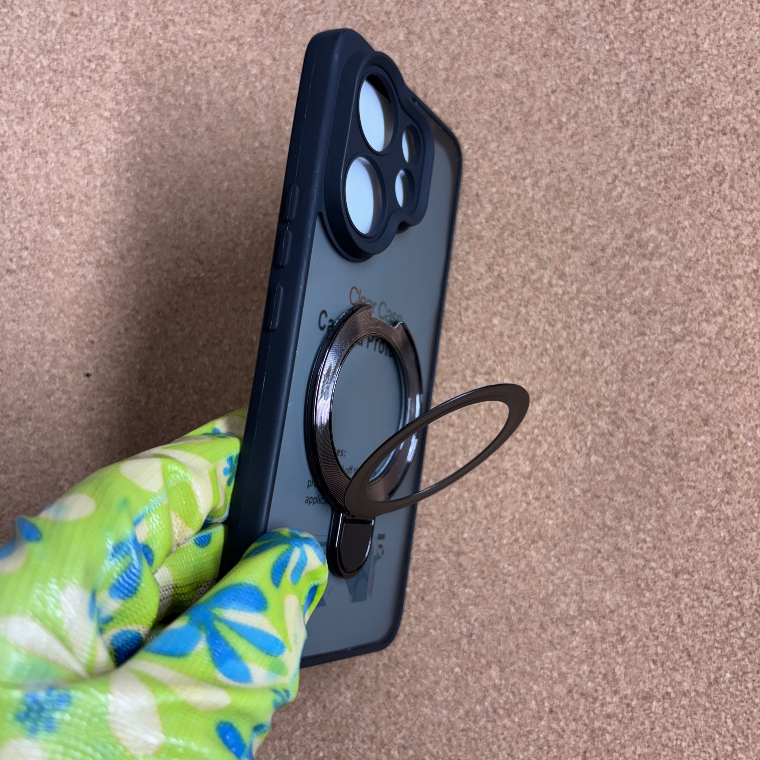 Vivo V60 & T4 Pro Stylish Matte MagSafe Stand Back Cover - Image 4