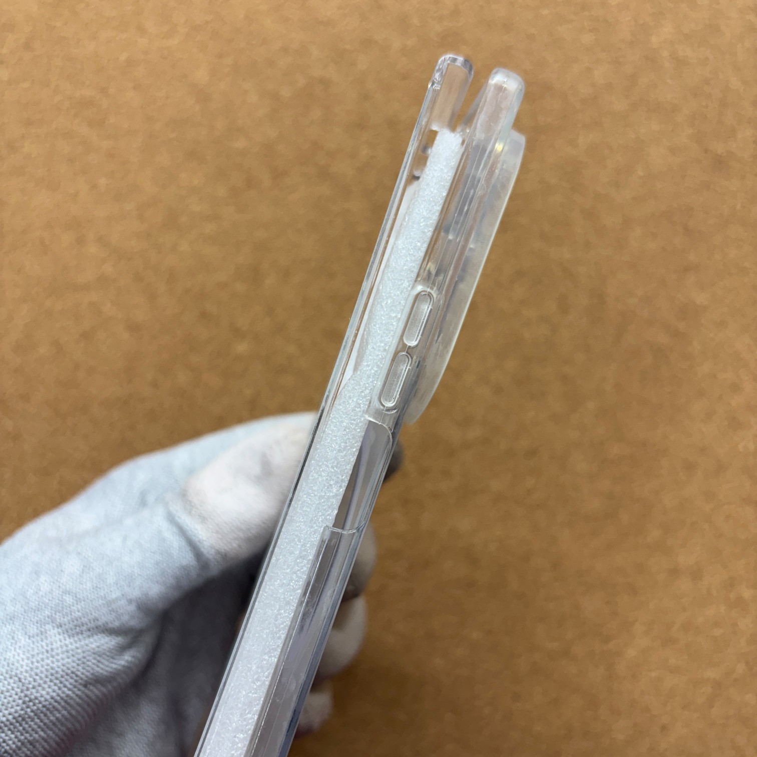 Samsung Z Fold 8 Ultra Clear Transparent Silicone Magsafe Back Cover - Image 3