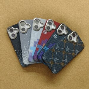 iPhone 16 Premium Thin PC Hard Colorful Design Back Cover