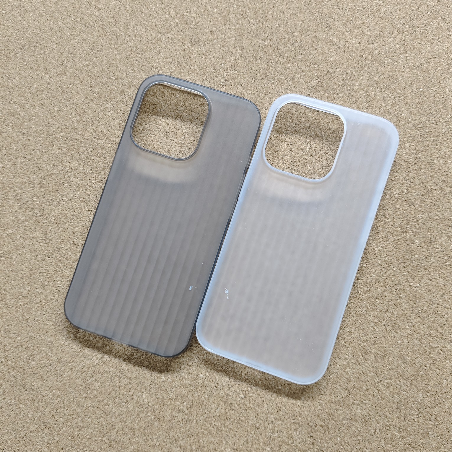 iPhone 15 & 15 Pro Paper Thin Matte PC Hard Designer Back Cover - Image 6