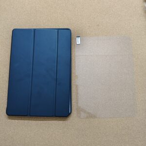 iPad 2022/2025 10.9 Premium Tempered Glass And Foldable Back Cover Combo