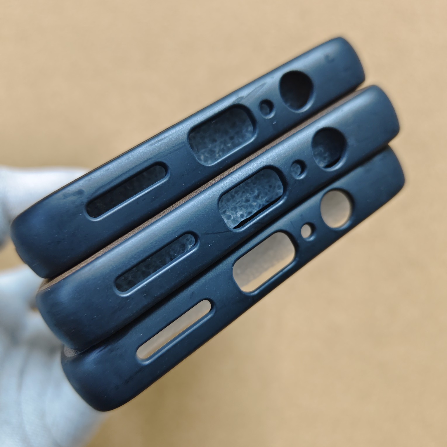 Motorola G67 Power & G57 Power Premium Leather Finish Magsafe Back Cover - Image 4