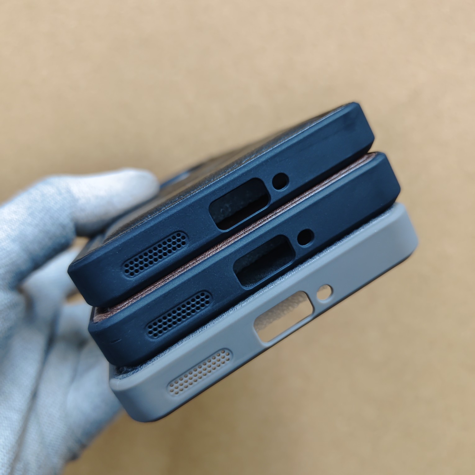Realme 12 Pro & 12 Pro Plus Premium Polo Leather Magsafe Back Cover - Image 4