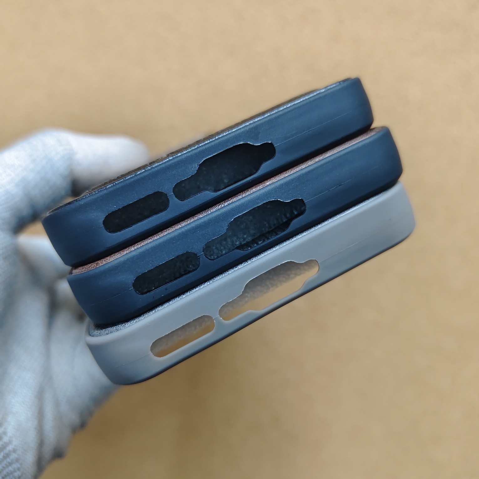 Vivo X300 FE Premium Polo Leather Magsafe Back Cover - Image 4