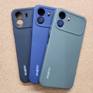 Realme C100i Silicon Back Cover With Soft Cloth inside