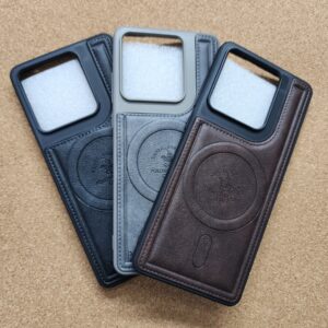 Motorola Edge 60 Fusion Premium Polo Leather Magsafe Back Cover