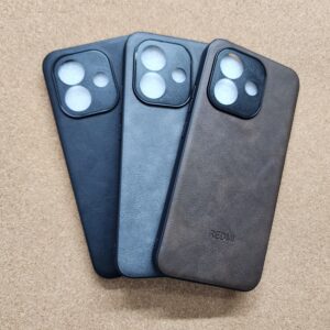 REDMI Note 17 Premium Leather Finish Back Cover
