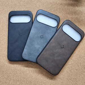 Google Pixel 11 & 11 Pro Premium Vegan Leather Finish Back Cover