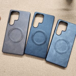 Samsung Galaxy S25 Ultra Premium Leather Magsafe Back Cover