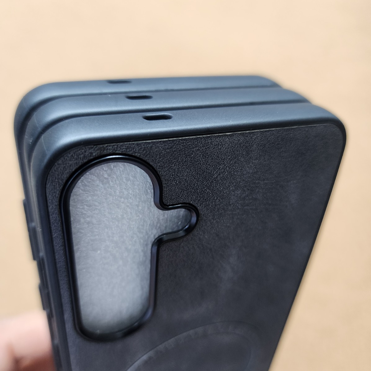 Samsung Galaxy S25 & S24 Premium Leather Magsafe Back Cover - Image 6