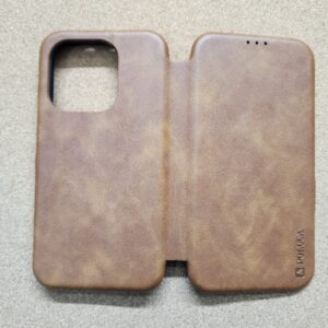 OnePlsu 15 Premium Leather Finish Flip Back Cover 360 Protection