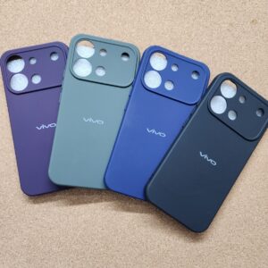 Vivo V80 Silicon Back Cover With Soft Cloth inside