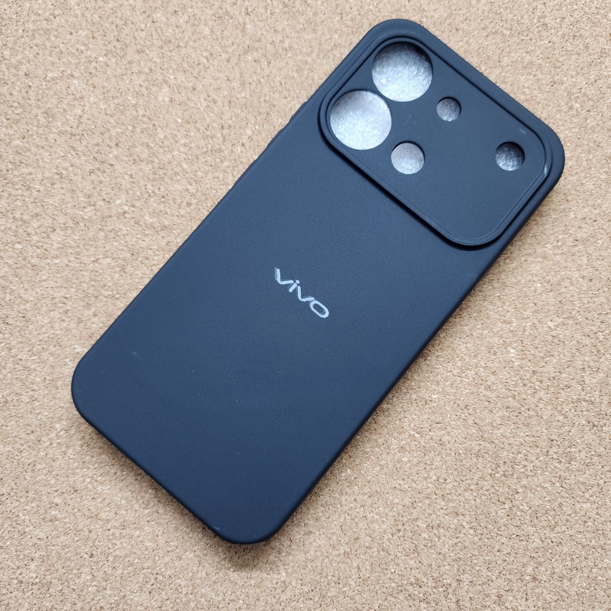 Vivo V80 Silicon Back Cover With Soft Cloth inside