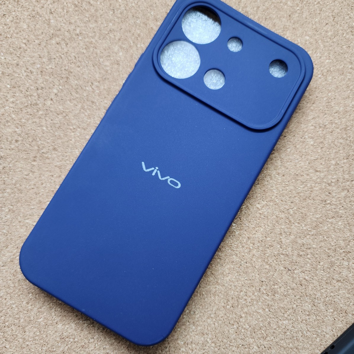 Vivo V80 Silicon Back Cover With Soft Cloth inside