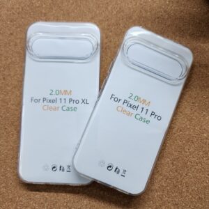 Google Pixel 11 & 11 Pro & 11 Pro XL Transparent Silicone Back Cover TOTU 2X ( Buy One Get One Free)