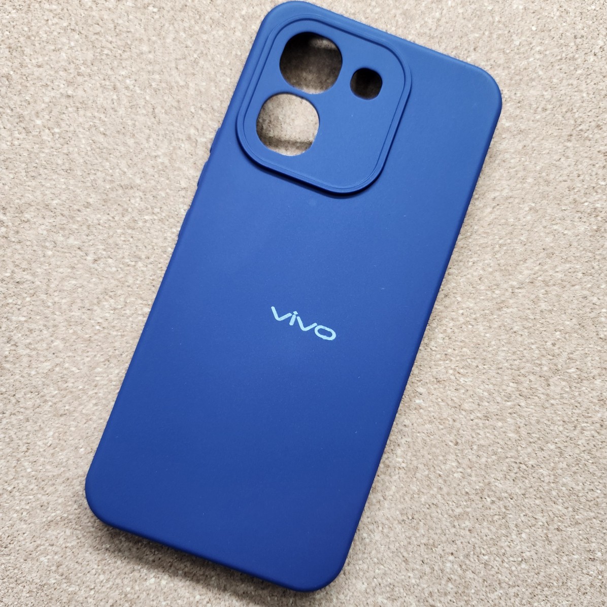 Vivo S2 FE Silicon Back Cover With Soft Cloth inside