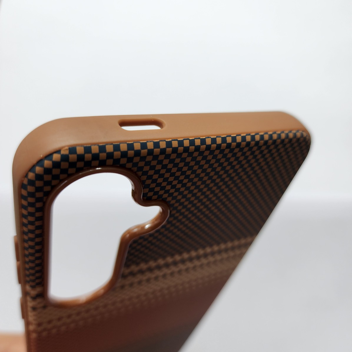 Samsung S24 FE Premium Fiber Pixel Design Back Cover with Cloth inside - Image 2
