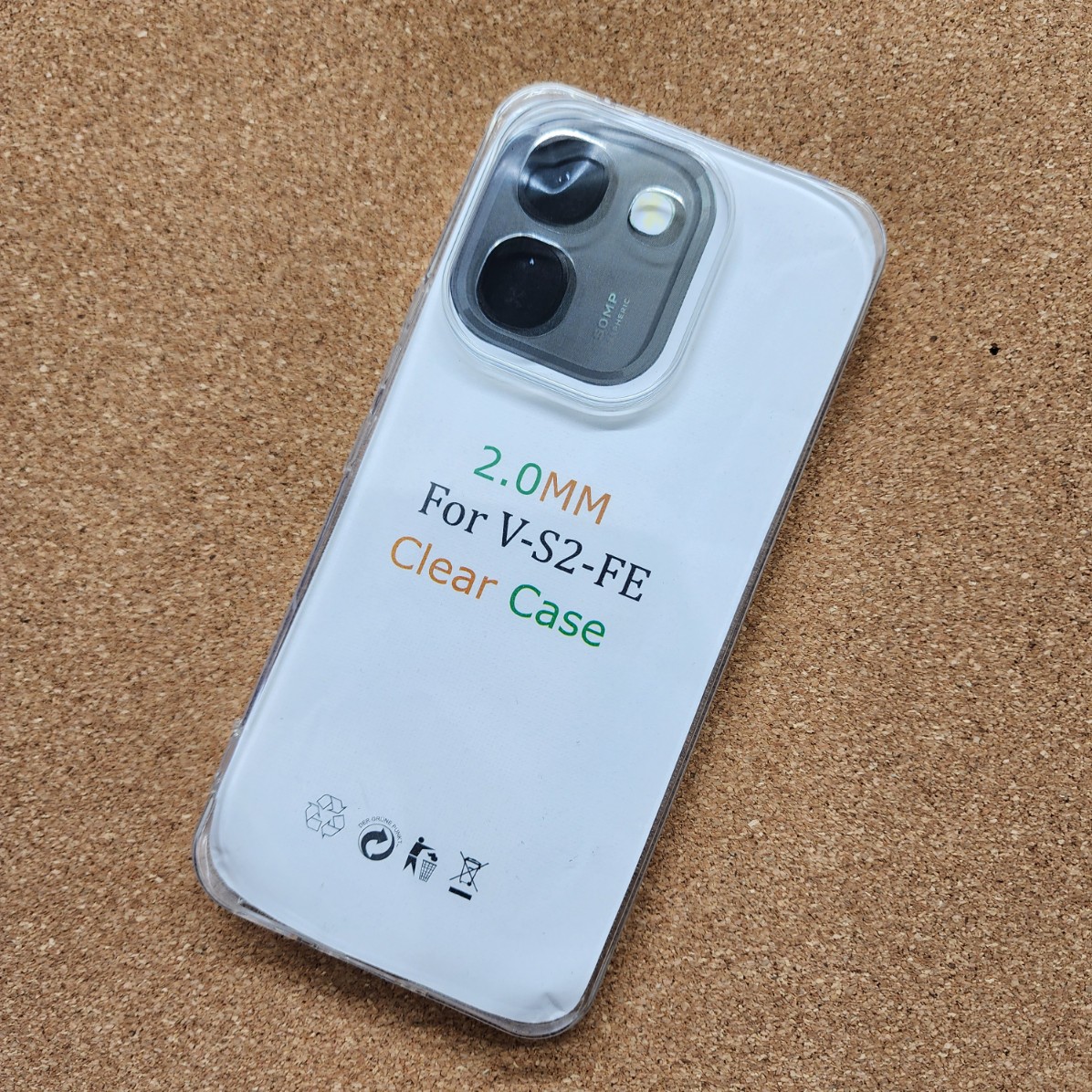 Vivo S2 FE Transparent Back Cover TOTU 2X ( Buy One Get One Free)