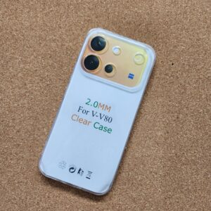 Vivo V80 Transparent Back Cover TOTU 2X ( Buy One Get One Free)